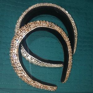 Rhinestone Padded Headband